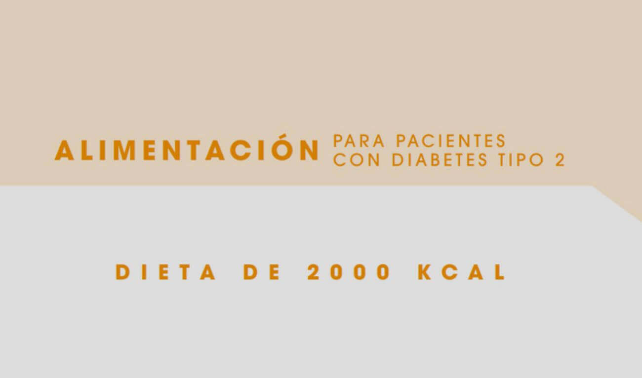 Dieta 2000 kcal - Inglés