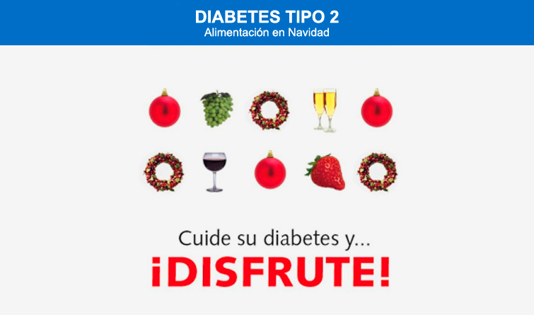 Recomendaciones para un buen control de la diabetes en Navidad