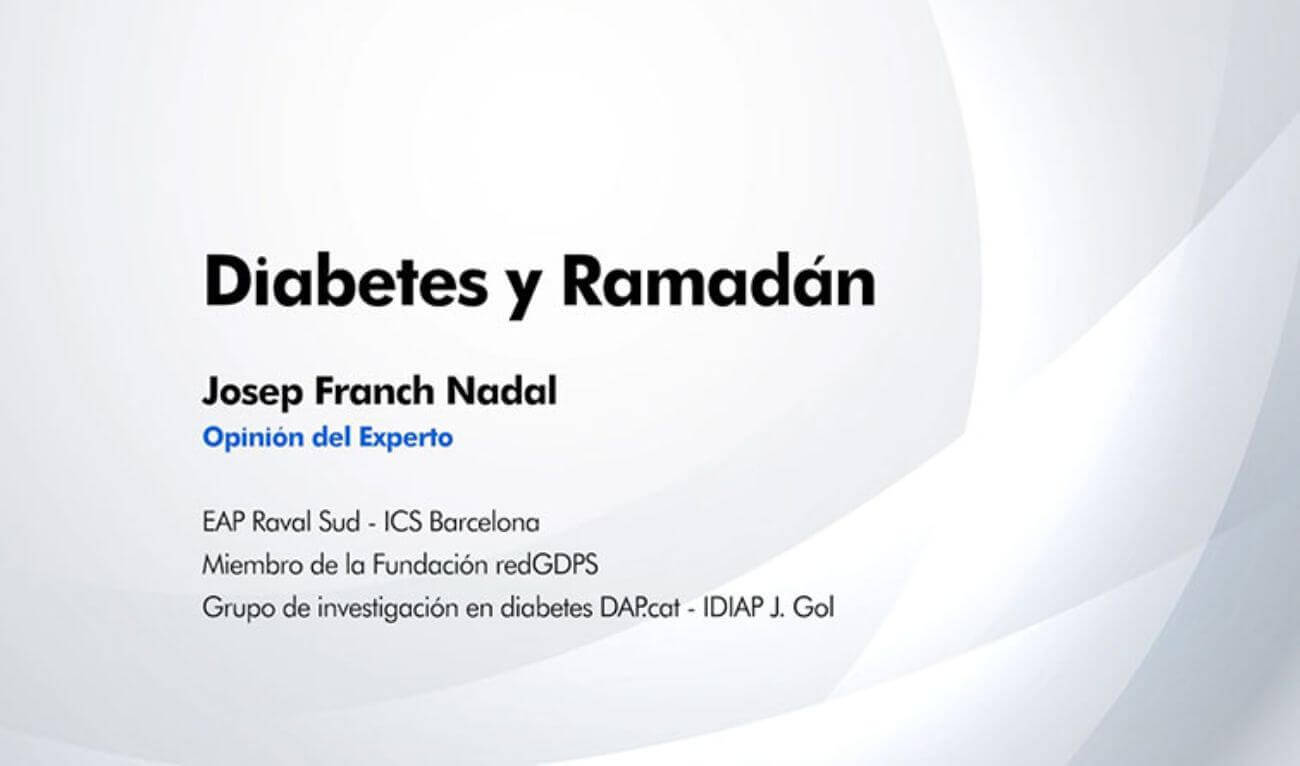 Las personas con DM2 que ayunan en el Ramadán tienen más riesgo de hipoglucemias que el resto del año