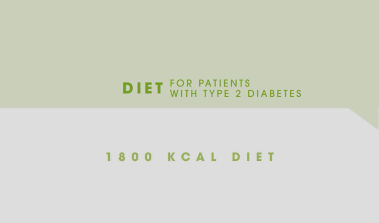 Dieta 1800 kcal - Inglés