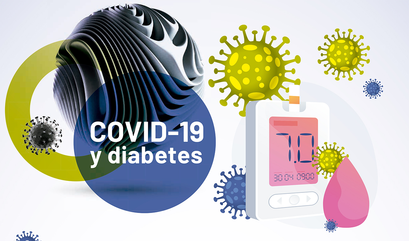 Infografía Covid-19 y diabetes