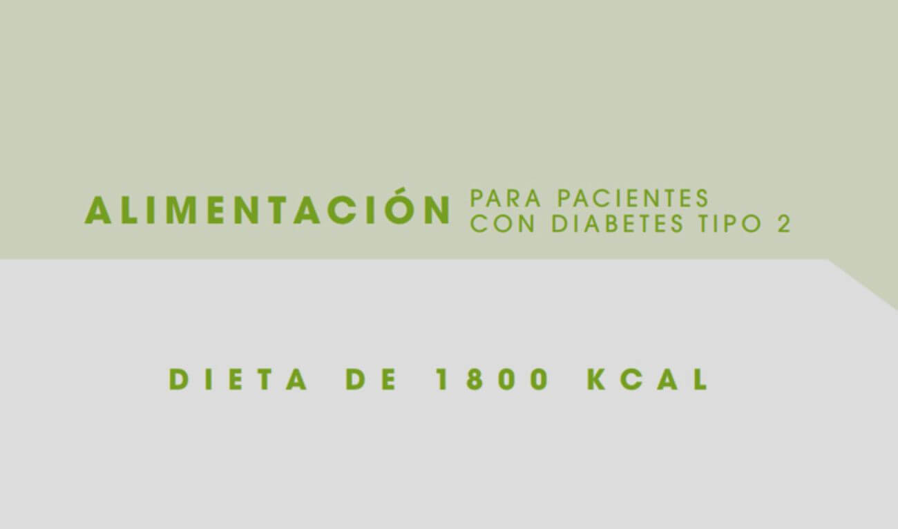 Dieta 1800 kcal - Español